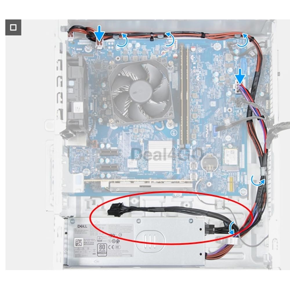 Amazon.co.jp: Deal4GO 8ピン GPU 電源ケーブル TK46M 0TK46M 交換用